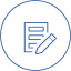 Illustration depicting step one of the claims process: Fill Out a Claim Form.